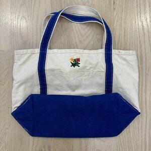 AIMÉ LEON DORE CREST CONTRAST TOTE BAG